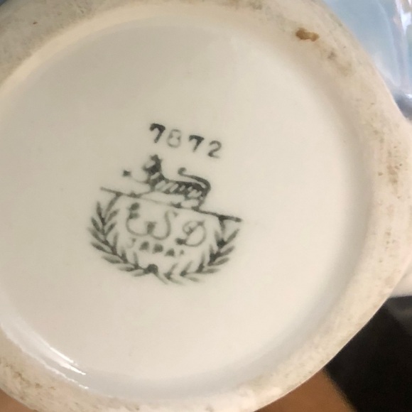 Vintage Lefton Miss Paris’s cream and sugar bowl- made in Japan- 1950’s. - Picture 14 of 14